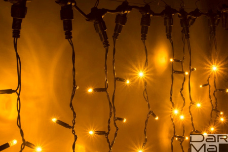 LED- PLS-9020-240V-2*9М-Y/BL (желтые светодиоды/черн пр)