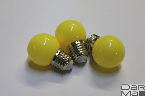 LED G45-E27-230V-Y New 2023 Illuminations