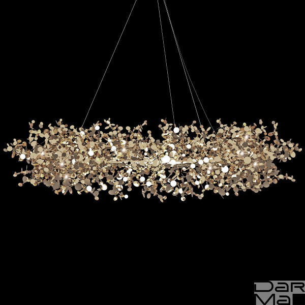 Подвесная люстра Loft IT Spark 10101/1000 Gold