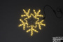 LED-XM-(FR)-2D-CK006-С-WW Снежинка белая теплая 56х57см, 230V, NEW!