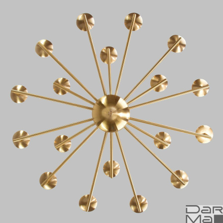 Подвесная люстра Eurosvet Cariso 60150/18 латунь