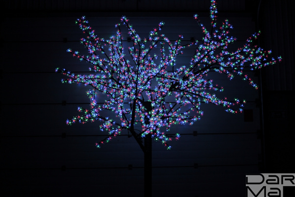 CBL-3.6-2688 RGB LED вишня H:3,6m D3,0м мульти