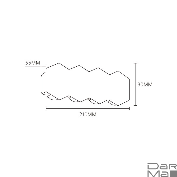 Уличный настенный светодиодный светильник Escada 30004W/03Led