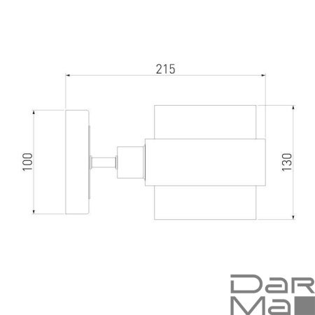 Бра Eurosvet Arcada 70127/1 хром
