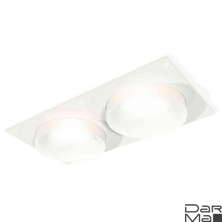 Комплект встраиваемого светильника Ambrella light Techno Spot XC7635044 SWH/FR белый песок/белый матовый (C7635, N7165)