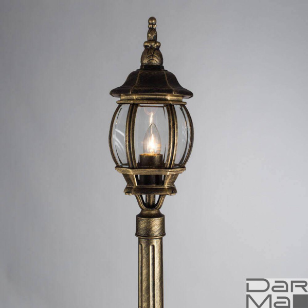 Садово-парковый светильник Arte Lamp Atlanta A1047PA-1BN