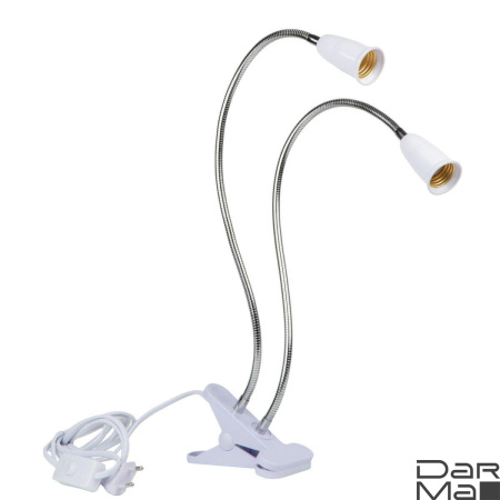 Настольная лампа Uniel ФитоЛето TLI-281 White E27x2 Plant UL-00010305