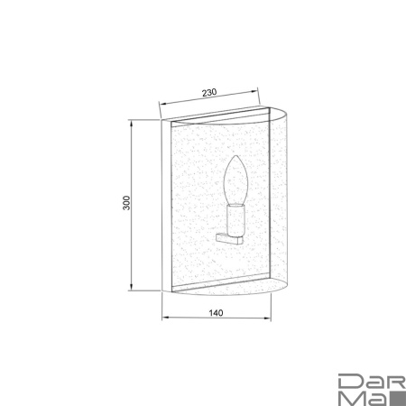Бра Vele Luce Effe VL4135W01