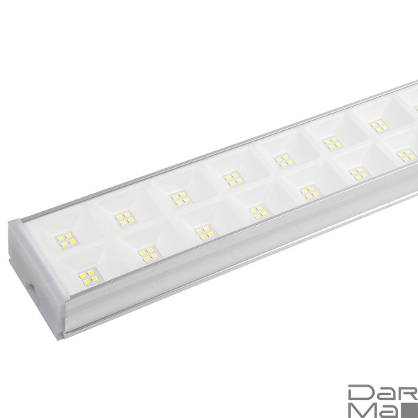 Линейный светодиодный светильник Uniel ULO-FL120C-100W/4000K/K SILVER LINKABLE UL-00010829