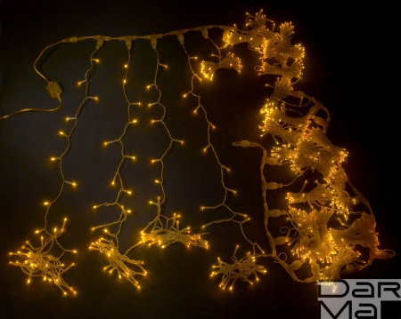 LED-XP-9025-9M-230V-S (желтые LED/желтый пр)