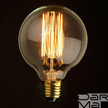 Лампа накаливания E27 60W прозрачная G8060