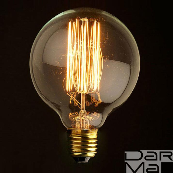 Лампа накаливания E27 60W прозрачная G8060