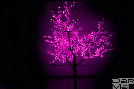 CBL-2.5-1728 LED вишня H:2,5m D2,0 м., розовое