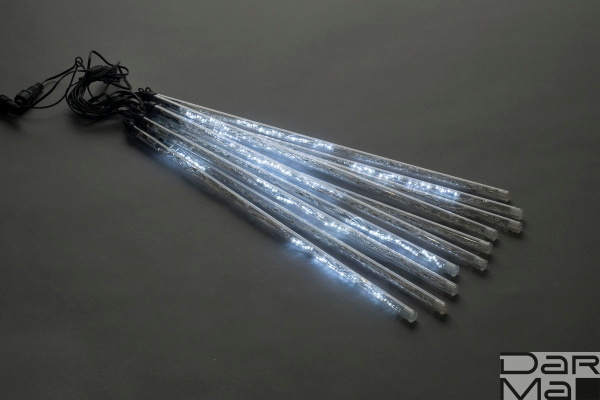 Сосульки Трубки 10шт 0,5М Бел. LED-PLM-SNOW-480-0.5M-10-12V