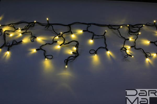 LED-RPLR-160-4.8M-24V-WW/BL W/O (НОВЫЙ КОННЕКТОР) на черн. проводе без шнура 24V/240V