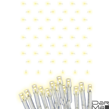 Гирлянда на солнечных батареях Uniel Занавес USL-S-131/PT1515 Warm White Curtain UL-00006538