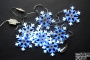 СНЕЖИНКИ с контр.LED-SNOW-FZ(198)-8-2.5M-230V-W/B