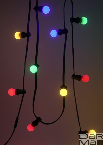 Лампа светодиодная ЭРА E27 3W 3000K синяя ERABL50-E27 Б0049578