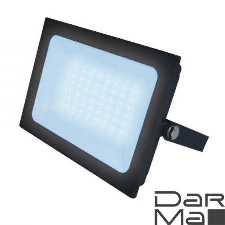Прожектор светодиодный Uniel ULF-F21-50W/6500K IP65 200-250В Black UL-00007365