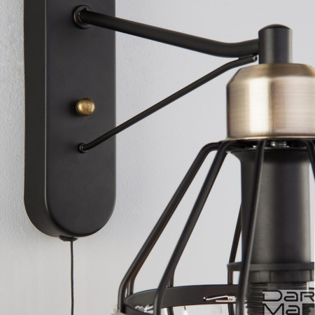 Бра Eurosvet 70075/1 черный