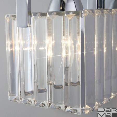 Бра Eurosvet April 10126/1 хром/прозрачный хрусталь Strotskis