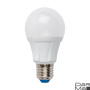 Лампа светодиодная диммируемая Uniel E27 10W 3000K матовая LED-A60 10W/3000K/E27/FR/DIM PLP01WH UL-00004287