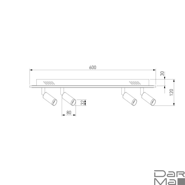 Светодиодный спот Eurosvet Strake 90268/4 белый