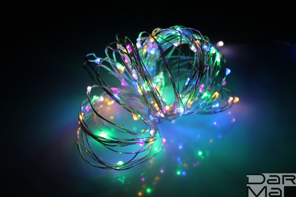 LED-DD-200-20M-12V-RGB, LED Роса 20м, RGB