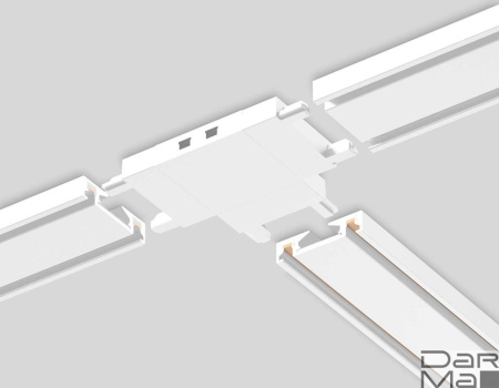 Коннектор T-образный Ambrella light Track System Magnetic Ultra Slim GV1118
