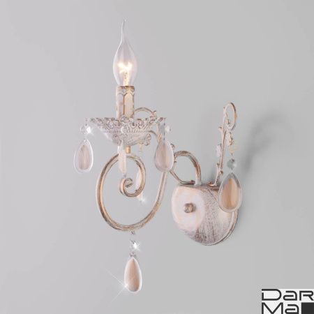 Бра Eurosvet 10009/1 золото с белым