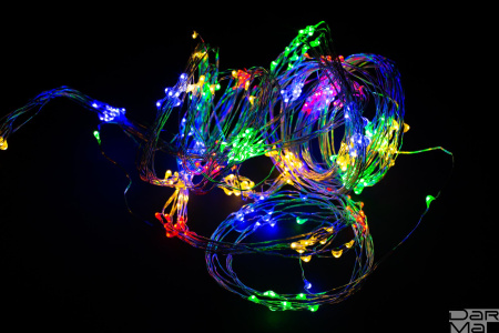 Гирлянда РОСА 3 м Мульти 300 LED Фиксинг