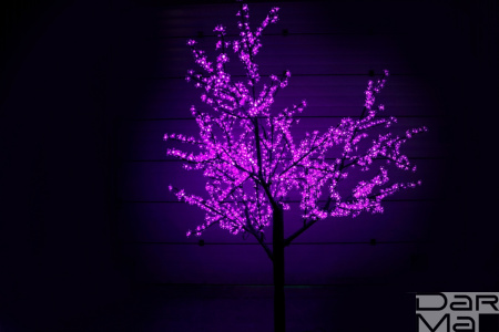 CBL-2.5-1728 LED вишня H:2,5m D2,0 м., фиолетовое