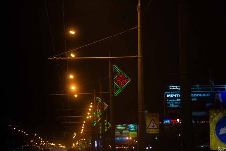 Светодиодная консоль DarMa "Василек" 2 на металлокаркасе, цвет:красный/зеленый/желтый, 160см х 85см