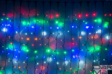 LED-PLRS-3725-240V М ( R/G/Y/B светод./черный пр)