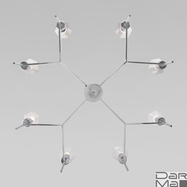 Потолочная люстра Eurosvet Prism 60143/8 хром