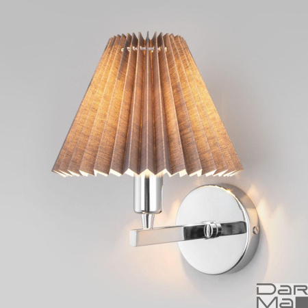 Бра Eurosvet Peony 60136/1 хром/графит