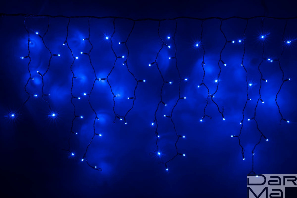 LED-RPL-200(50x4)-230V-B/BL-F  Flash без контр. черный провод