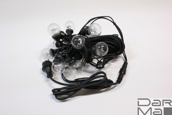 LED-2BLR-2835-50CM-10M-240V-R/BL, Белт-лайт с лампами красный/черный пр.