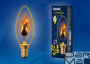 Лампа накаливания Uniel E14 3W золотистая IL-N-C35-3/RED-FLAME/E14/CL UL-00002981
