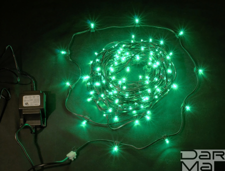 LED-LP-200-30M-12V-G, Светодиод. клип-лайт, 30М