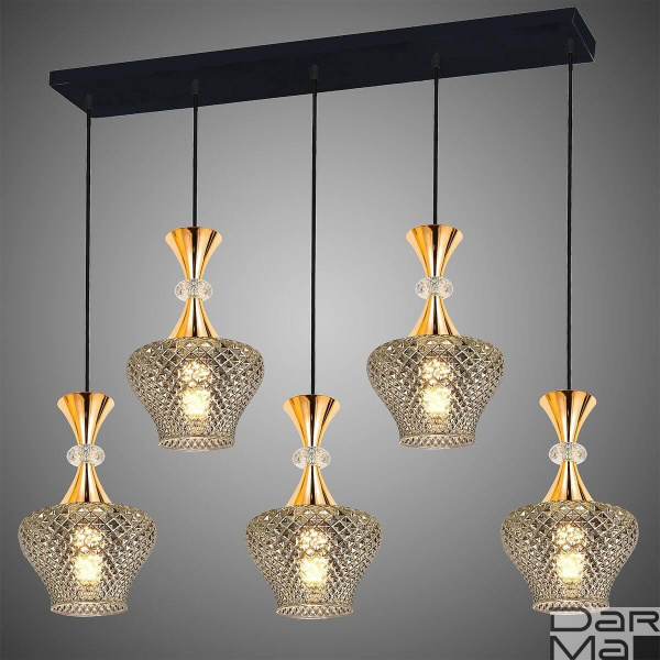 Подвесной светильник Reluce 09004-0.9-05L Smoke