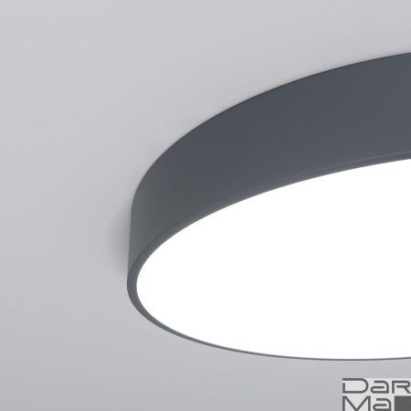 Потолочный светодиодный светильник Eurosvet Entire 90319/1 серый