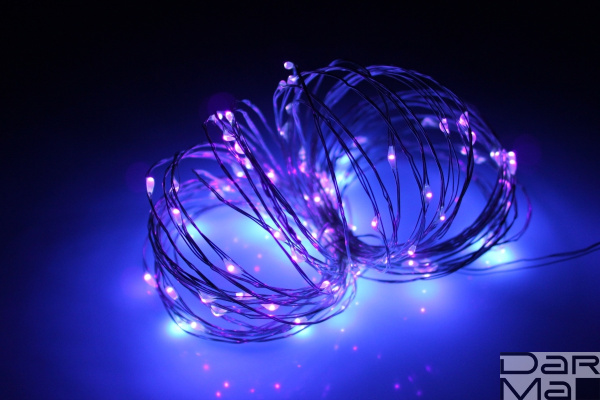 LED-DD-200-20M-12V-PURPLE, LED Роса 20м, пурпурный