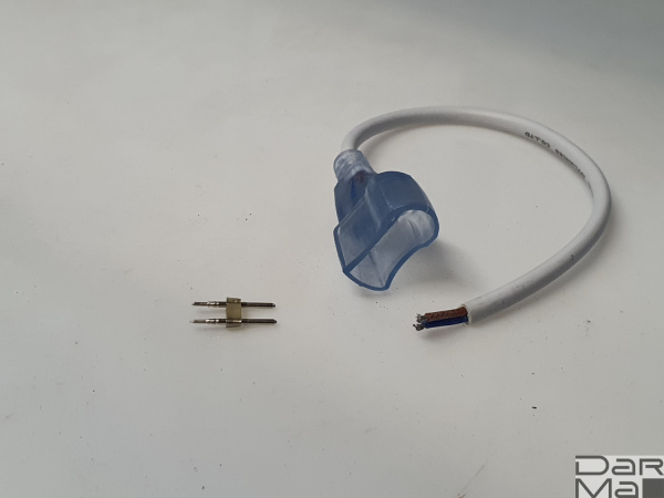 30 см силовой шнур для подключения неона BIG SIZE 12х25мм LM-24V-2835-120P