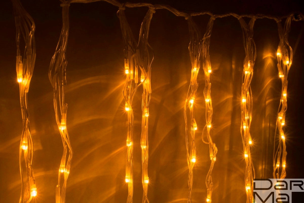 LED-XP-1344-230V Yellow Световой дождь 2,4х3,6м, 250Вт