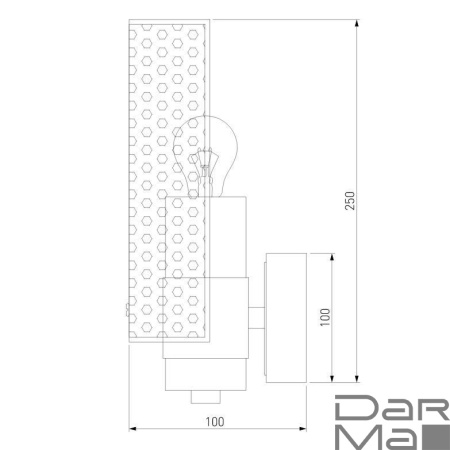 Бра Eurosvet Grino 70139/1 никель