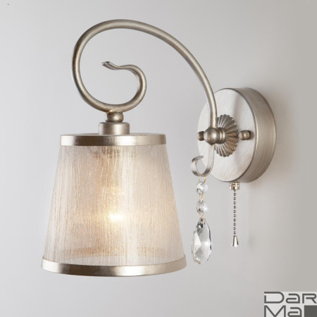 Бра Eurosvet 60065/1 серебро