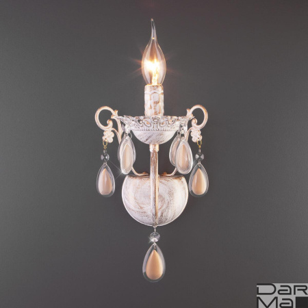 Бра Eurosvet 10009/1 золото с белым