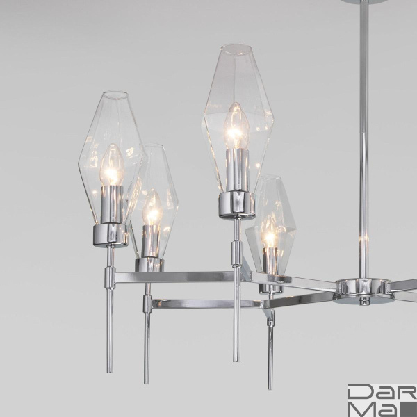 Потолочная люстра Eurosvet Prism 60143/8 хром