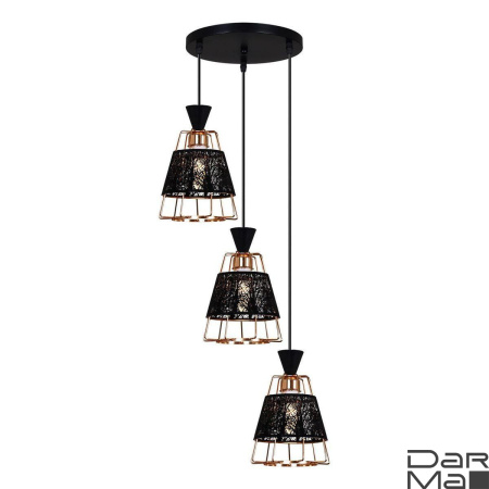 Подвесная люстра Reluce 02520-0.9-03 BK